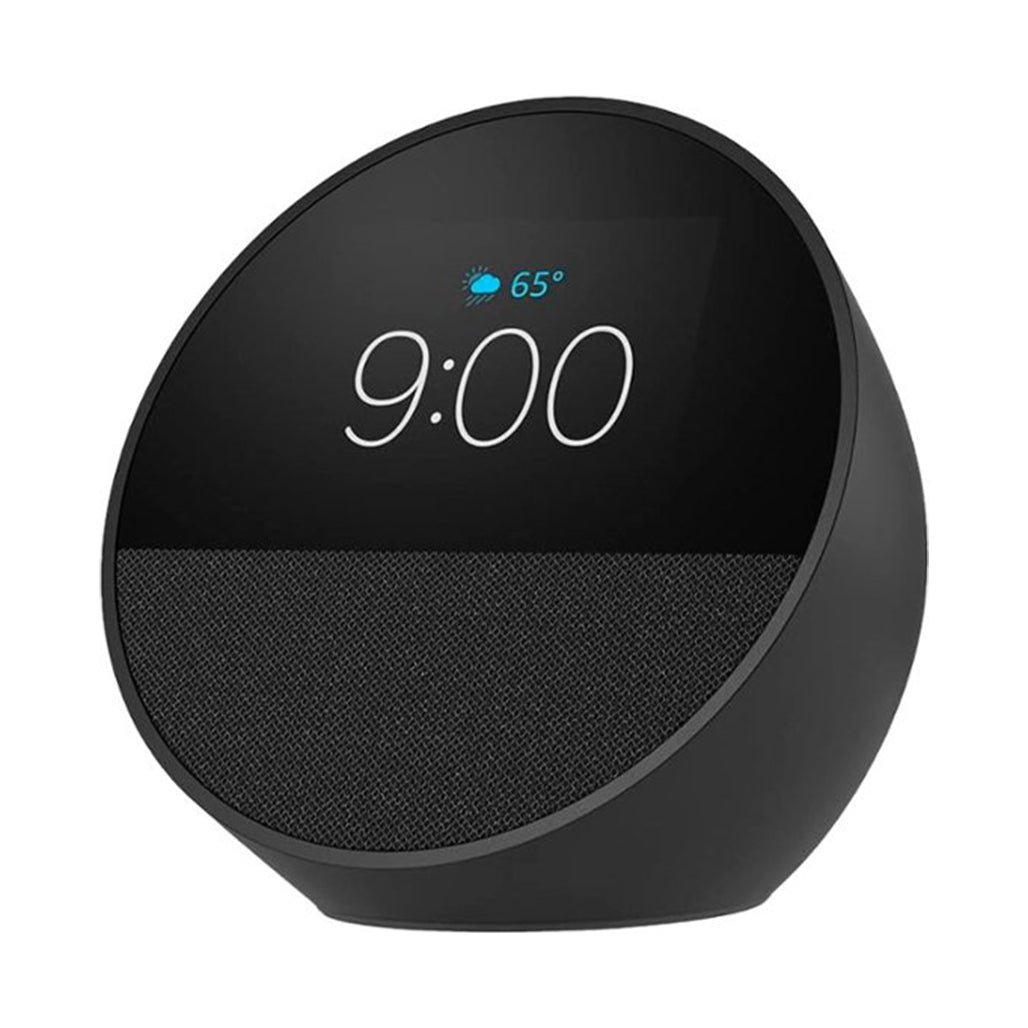 Amazon Echo Spot - Smart Alarm Clock with Vibrant Sound