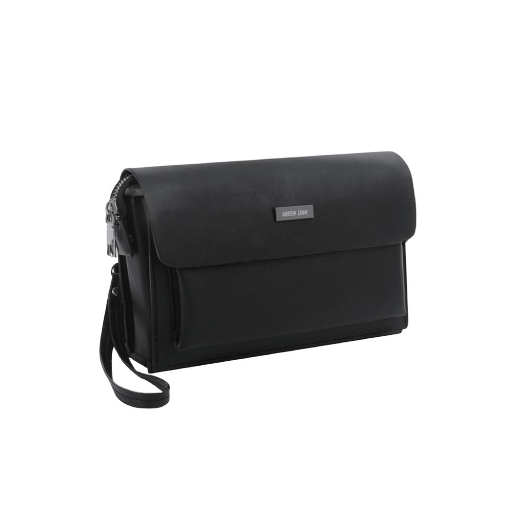 Green Lion Stallion Clutch Bag