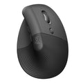 Logitech Lift Vertical Ergonomic Wireless Mouse (Graphite)