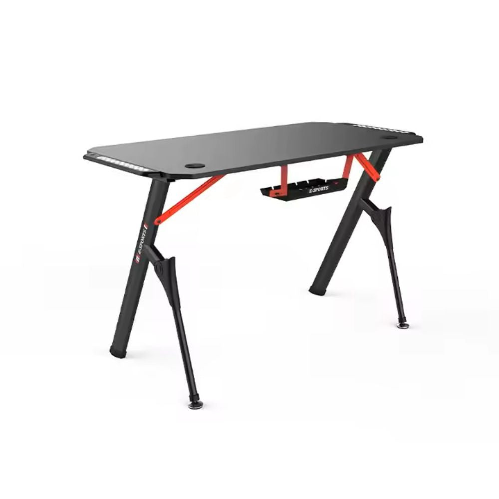 Gaming Desk Dhybrid Gd514 120Cm RGB With LED Lights, Headset Holder & Cup