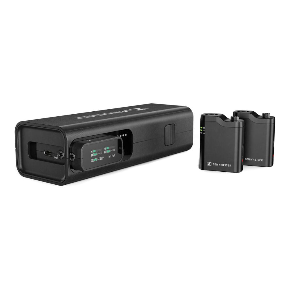 ennheiser Profile 2-Person Clip-On Wireless Audio System/Recorder for Camera & Smartphone (2.4 GHz)