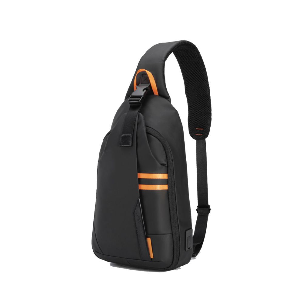 Porodo Gaming Water-Resistant PU Sling Bag With USB-C Port
