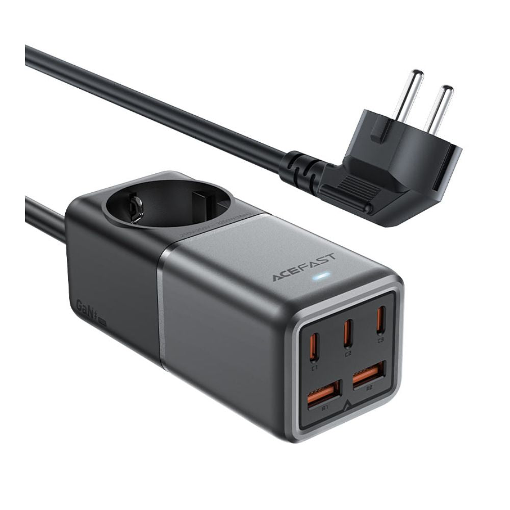 AceFast Fast Charge Power Strip Z3 PD75W GaN (3xUSB-C+2xUSB-A)
