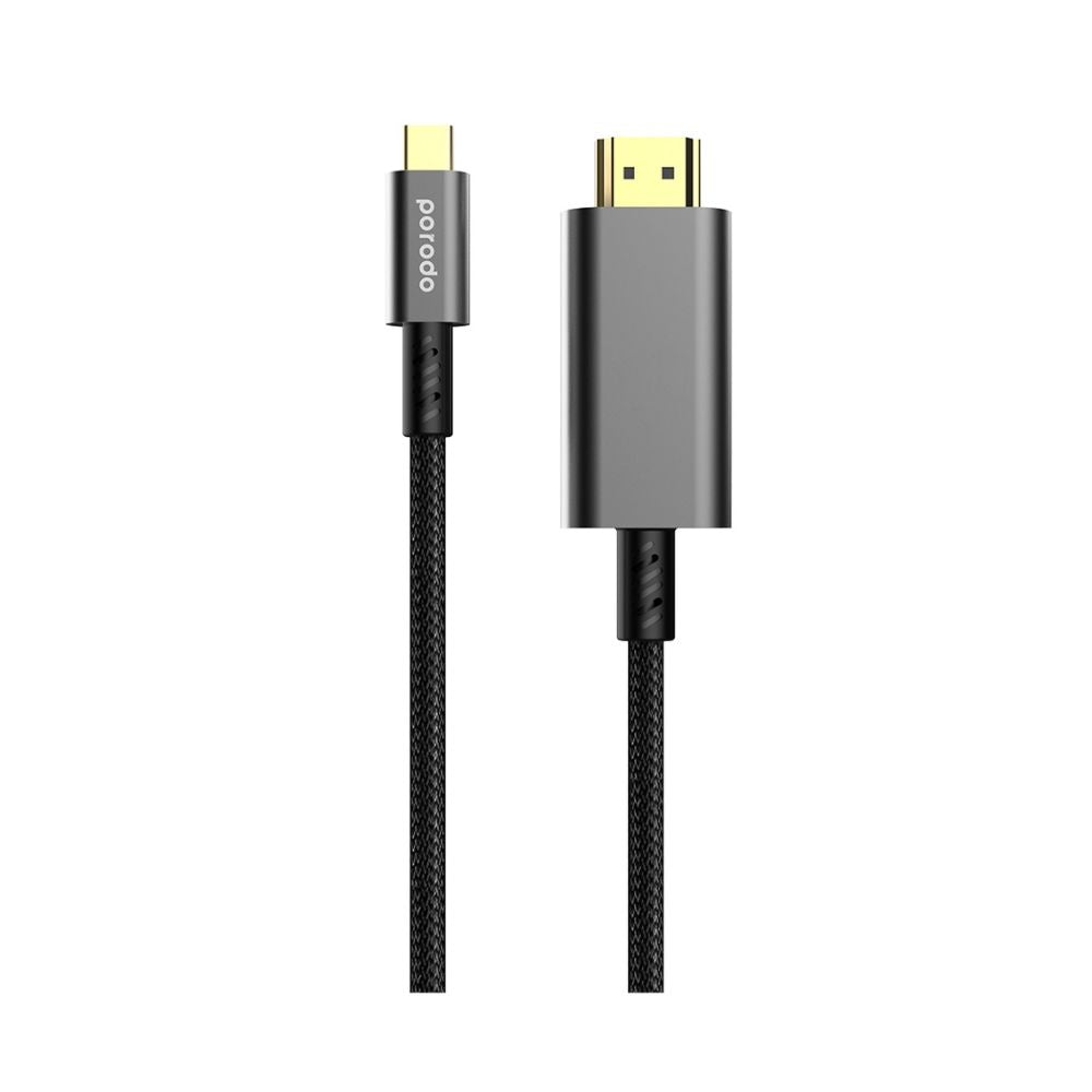 Porodo 4K HDMI to Type Lighting Cable 1.8M