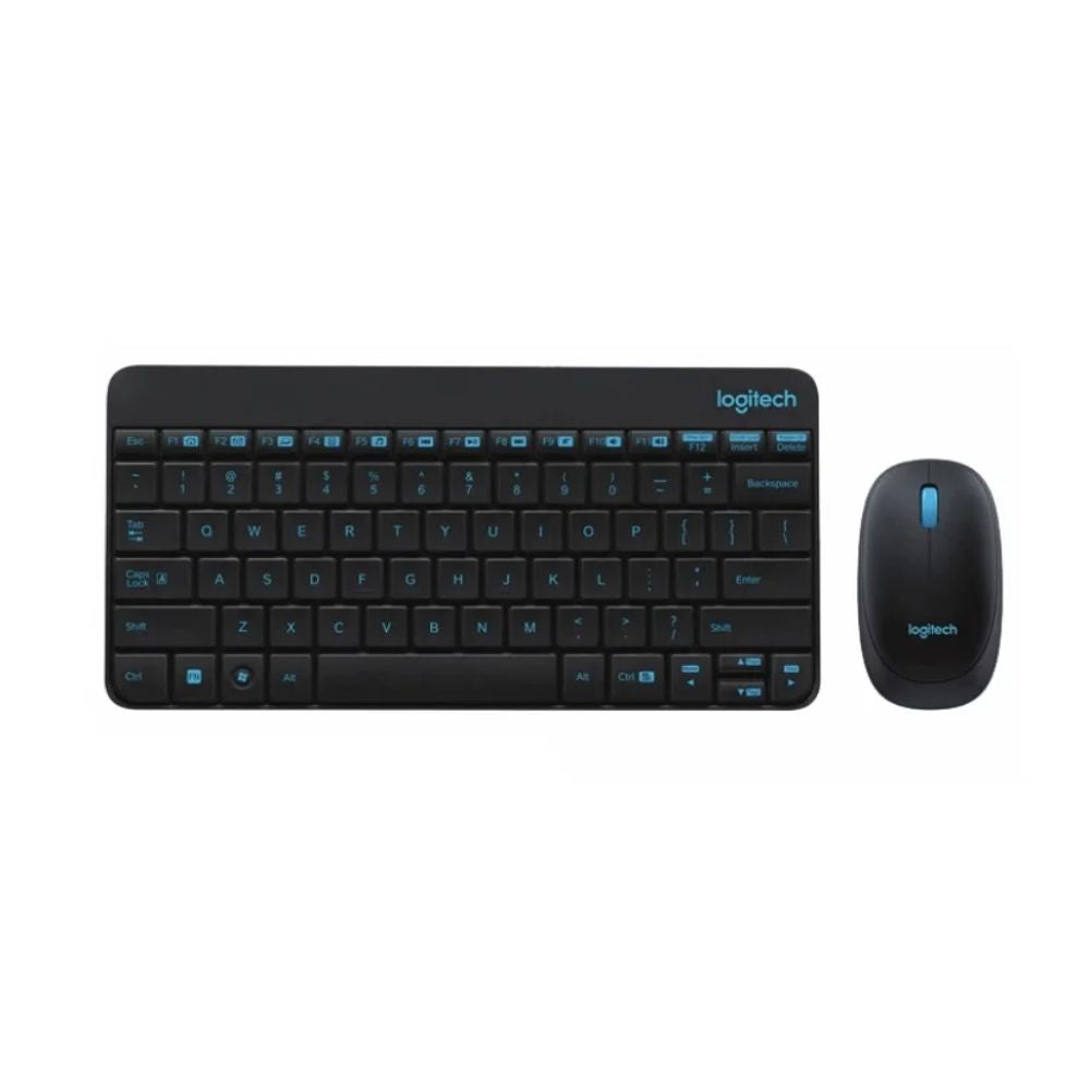 Logitech MK270 Wireless Keyboard and Mouse Combo-Keyboard & Mouse Included, 2.4GHz Dropout-Free Connection, Long Battery Life - 920-004519