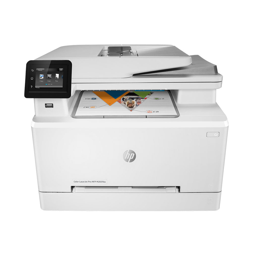 HP Color LaserJet Pro MFP M283fdw - High-Speed - Multifunction Color Laser Printer for Office Efficiency..