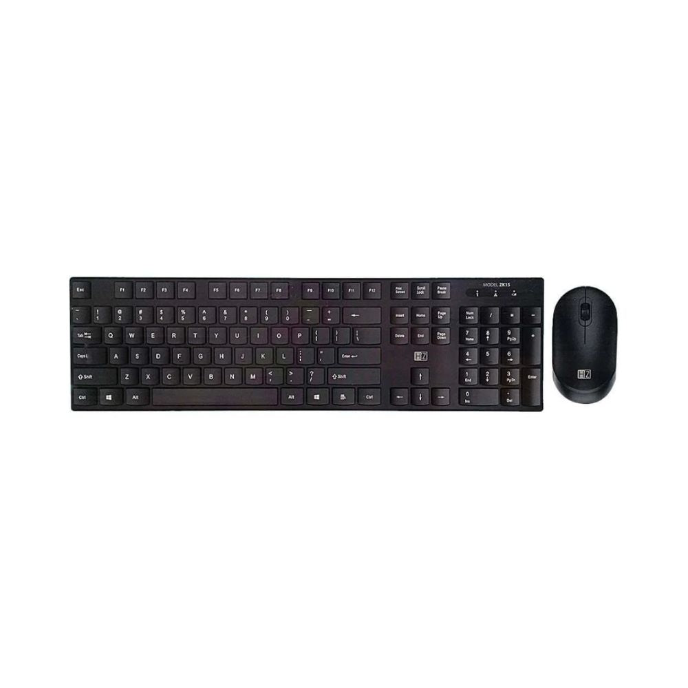 HEATZ Wireless Keyboard and Mouse Black