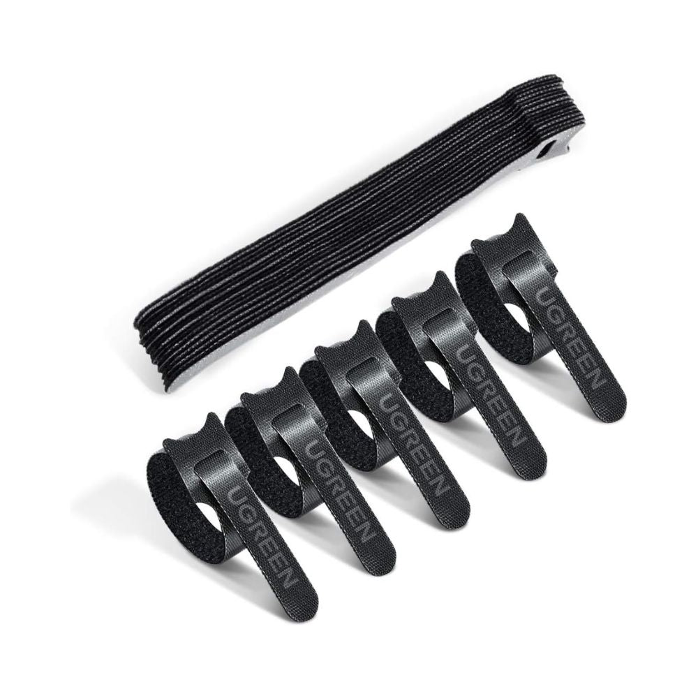 UGREEN Reusable Magic Tie Hook and Loop Small Tape Pack of 20