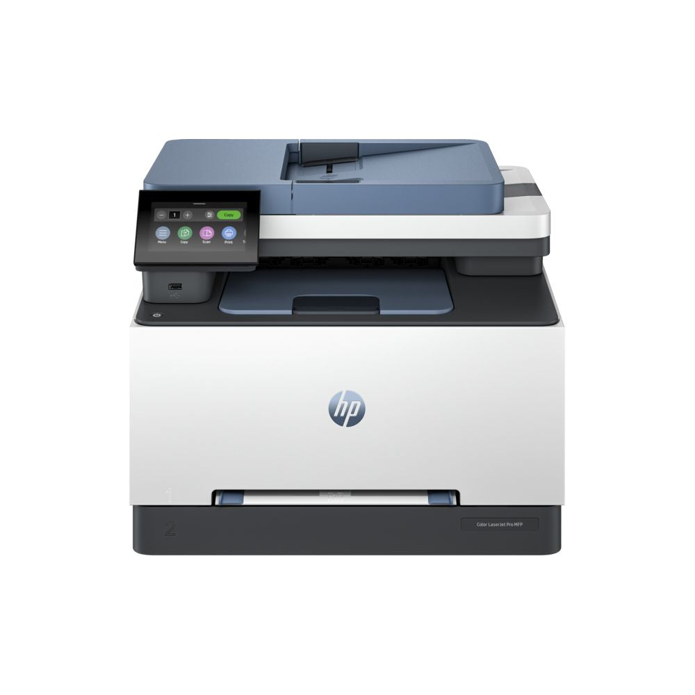 HP Color LaserJet Pro MFP 3303sdw 4.3" Display, Wireless, Print, Copy, Scan, Automatic Duplex, Print Speed: 25ppm, Black/Color), 50-sheet ADF