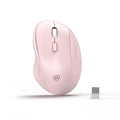 Micropack MP-V01W Silent, 1600Dpi, Ergonomic Wireless Mouse, Maximum Comfort Reduce palm fatigue when use for long time Purple