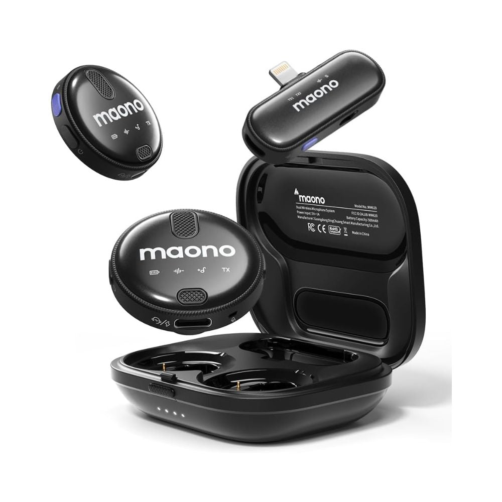 MAONO WM620 - Double Wireless Lavalier