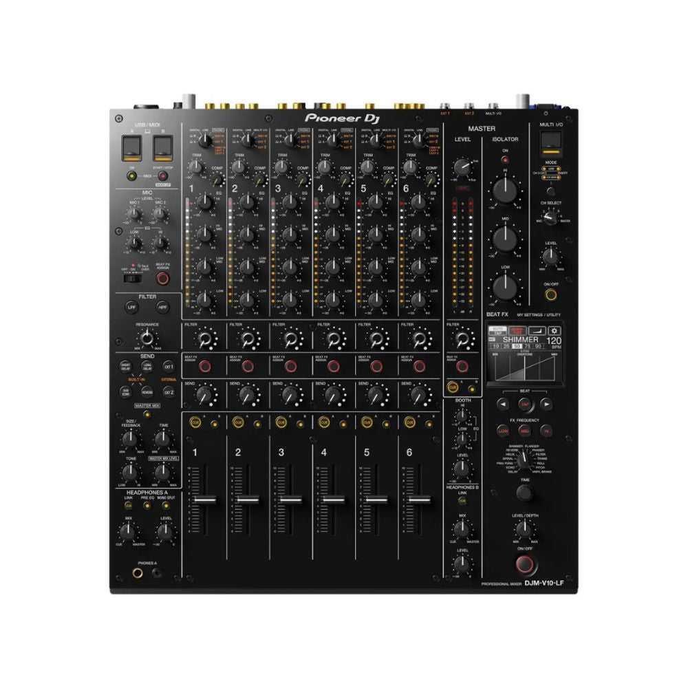 Pioneer DJM-V10-LF - 6-Channel Professional DJ Mixer