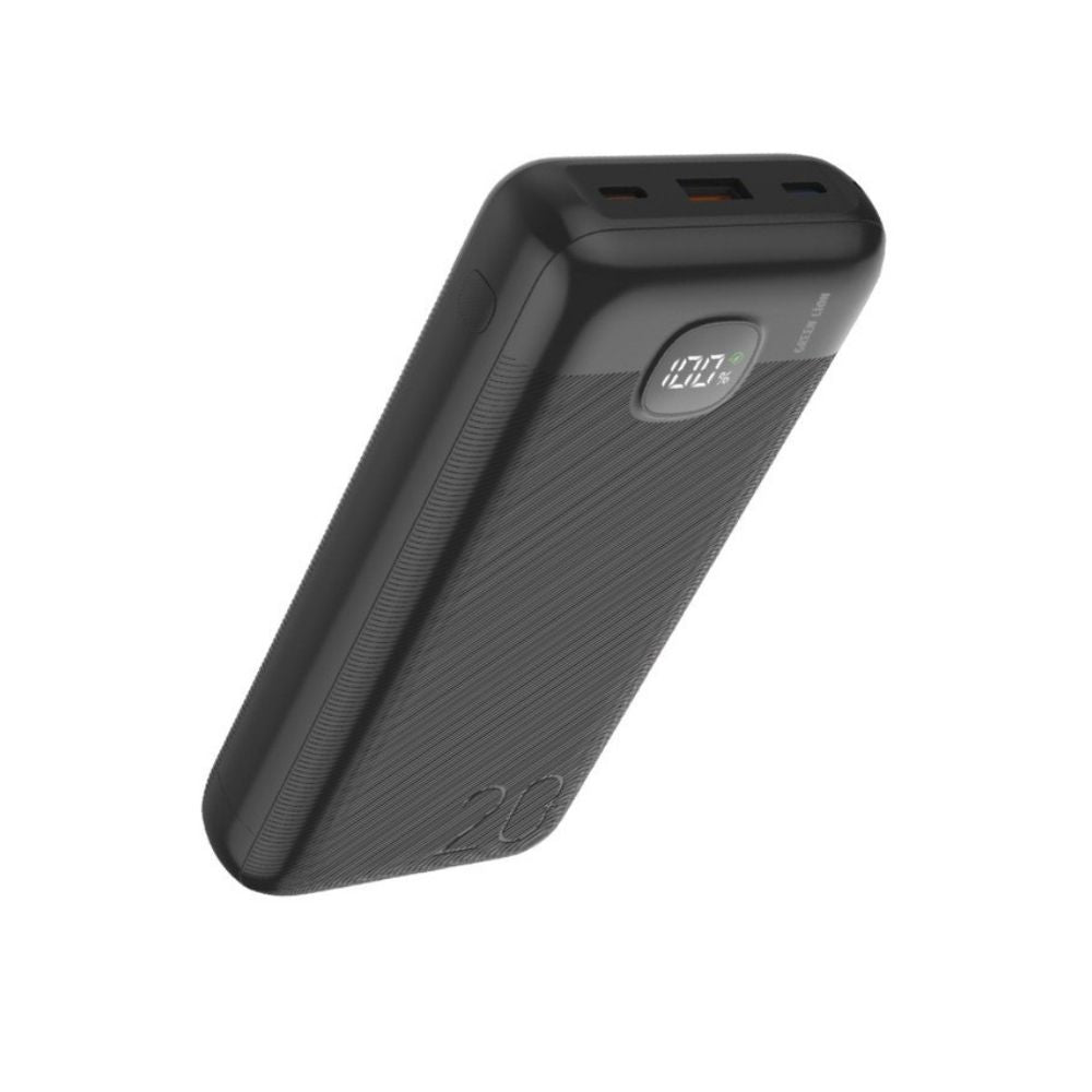 Green Lion Ultra Compact Power Bank PD 20W 20000mAh - Black