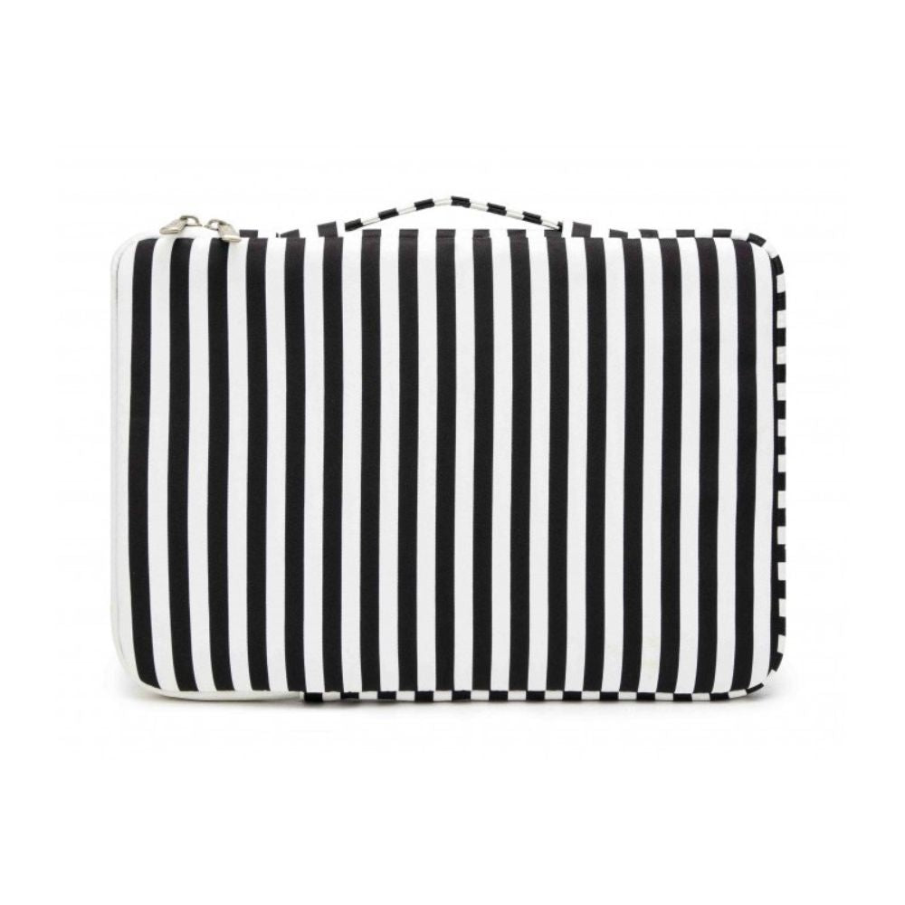 Kinmac Vertical Design Sleeve KMS406-444 Black Stripe, Full Protection & Water-resistant
