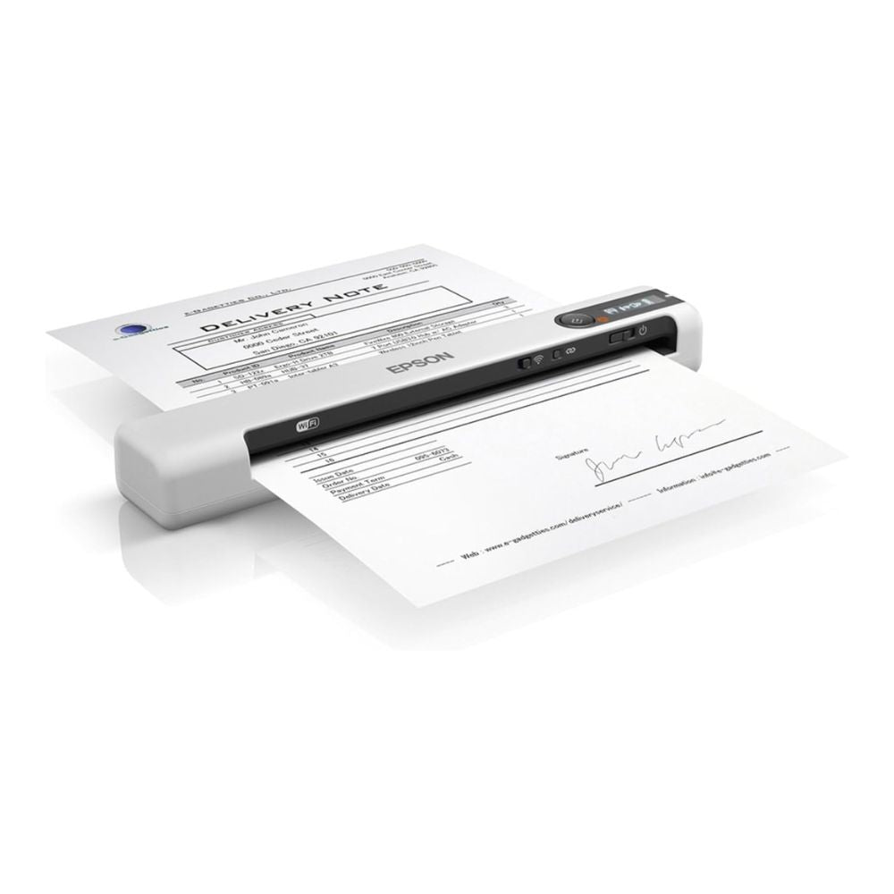 Epson DS-80W Wireless Portable Sheet-fed Document Scanner for PC and Mac