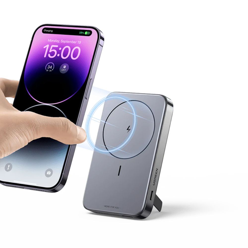 UGREEN Foldable Kickstand Magnetic Battery 10000mAh