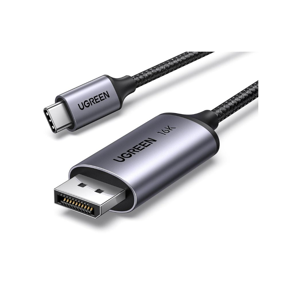 UGREEN USB-C Male to Diplay Port Female Braided convertor 8K