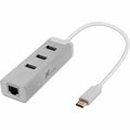 3-Port USB 3.0 Type-C Hub with Gigabit Ethernet Port