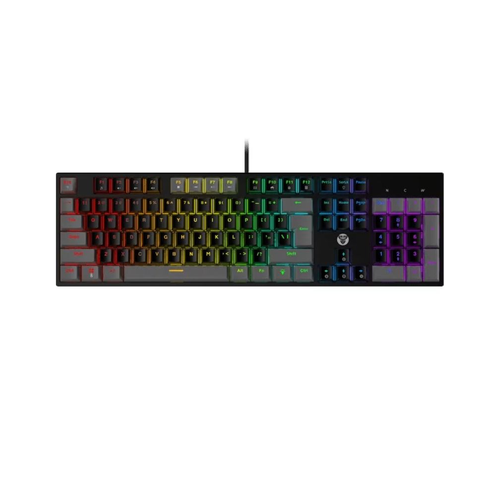 Fantech SUMI Edition MK886V2 - ATOM104, Pro Wired Mechanical Keyboard with RGB Lighting Black