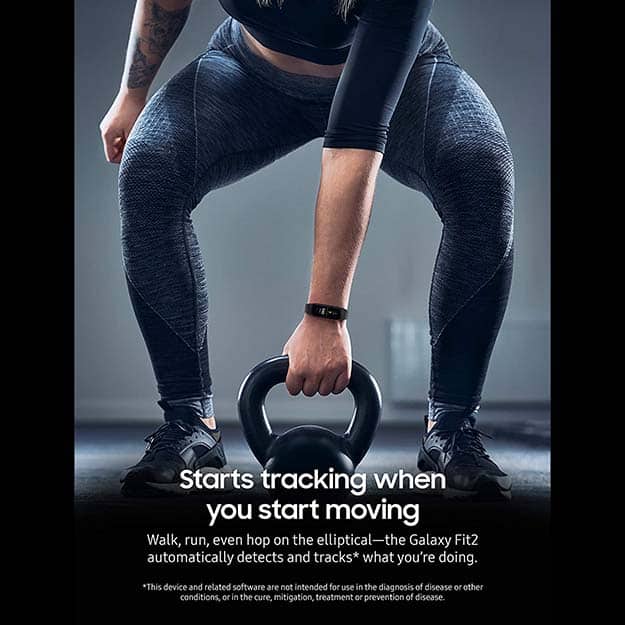 amsung Galaxy Fit 2 Bluetooth Fitness Tracking Smart Band