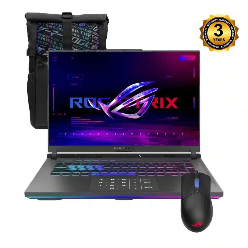 ASUS ROG STRIX G16 G614JIR-N3152W - Core™ i9-14900HX - 32GB RAM - 512GB SSD - 16" WUXGA 165HZ - RTX 4070 8GB