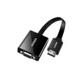 UGREEN Active HDMI to VGA Adapter with 3.5mm Audio Jack HDMI Male to VGA Female