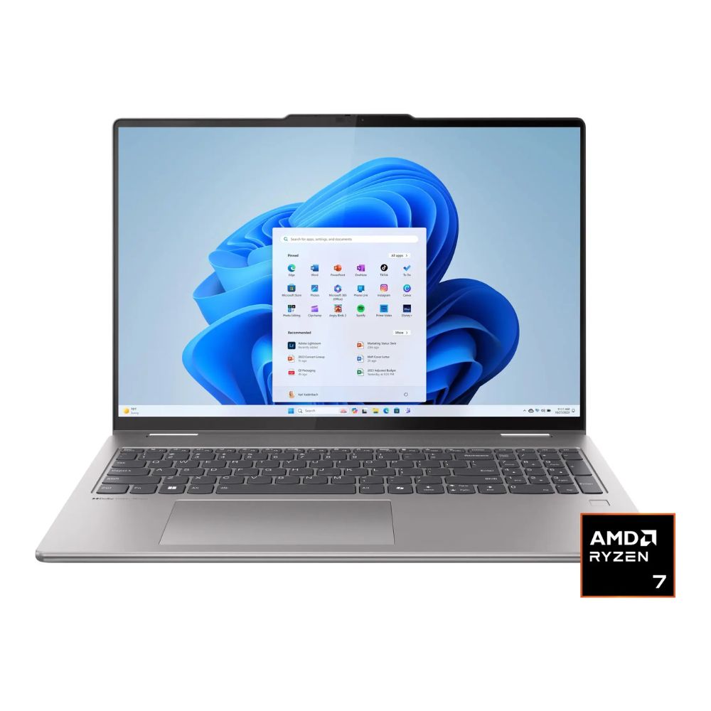 Lenovo Yoga 7 - 2-in-1 16" 2K Touchscreen Laptop - AMD Ryzen 7 - 8840HS - 16GB Memory - 1TB SSD - 83DM0003US