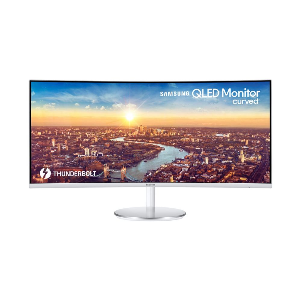 Samsung Qled Monitor Curved 34 Ultra WQHD 100Hz Thunderbolt 3 - LC34J791WTPXEN