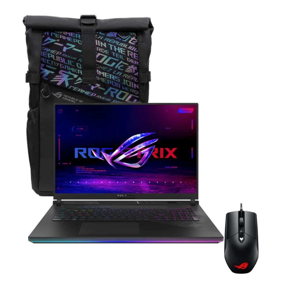 ASUS ROG STRIX G814JIR-N6207 - Core™ i9-14900HX - 16GB RAM - 512GB SSD - 18" WQXGA (2560 x 1600) 240HZ - RTX 4070 8GB