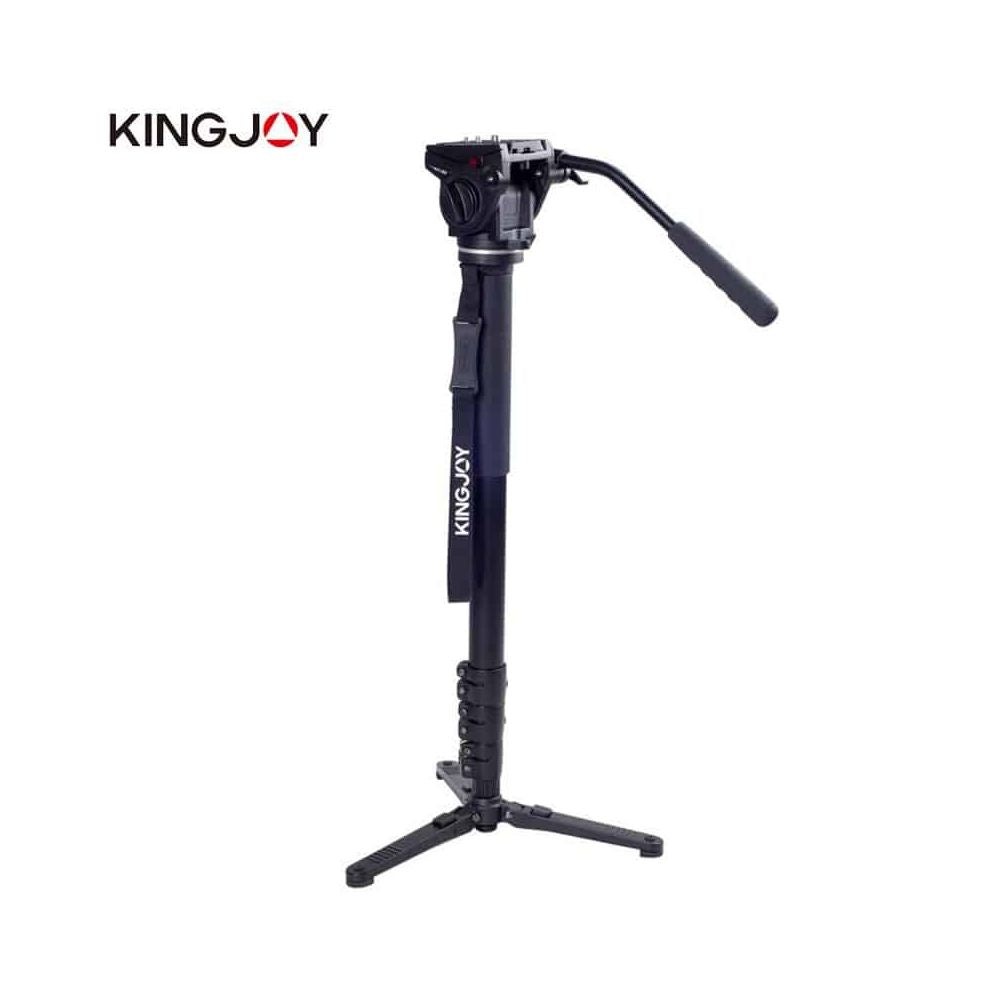 Kingjoy BT-258B Portable Aluminum Camera Tripod with QB-00T Ball Head