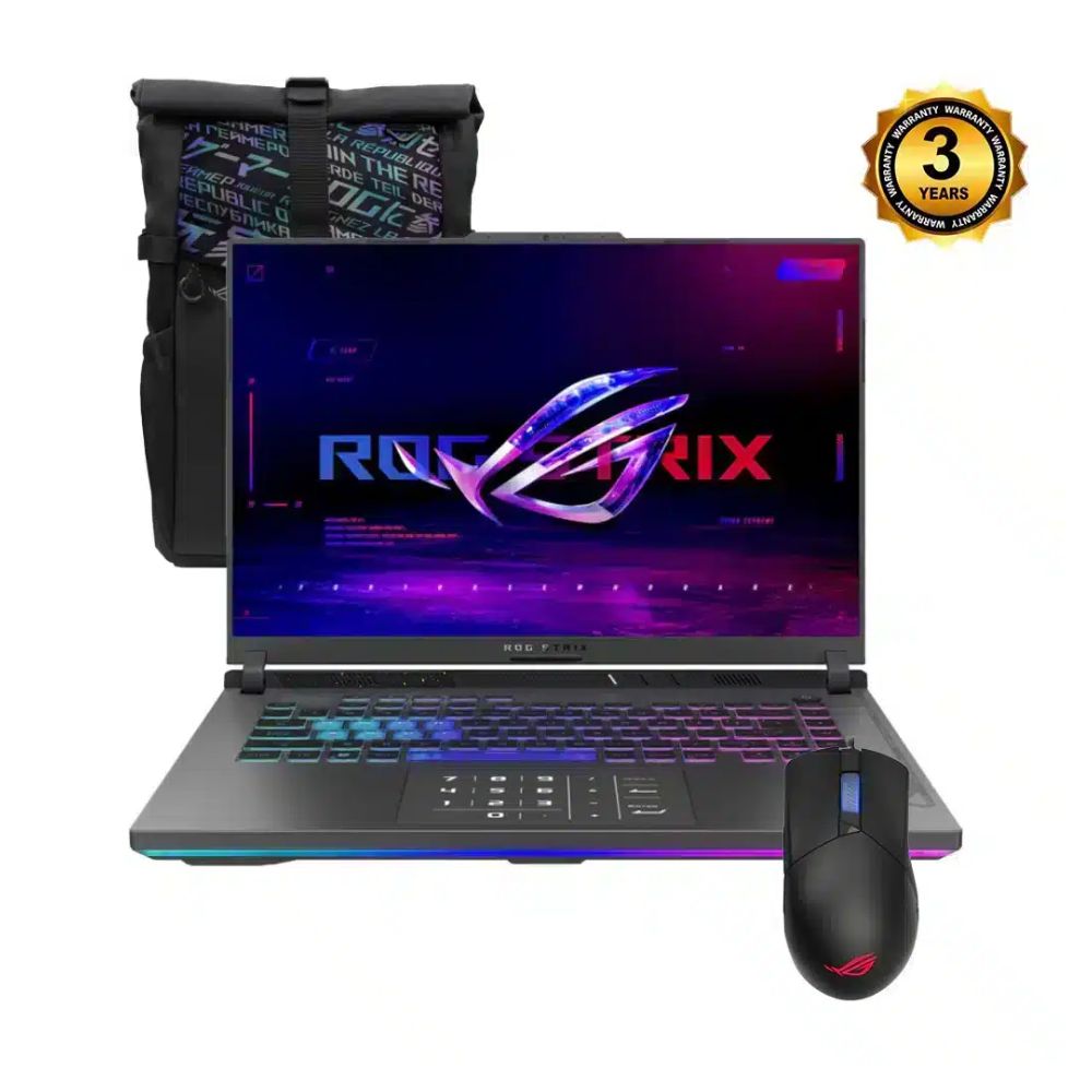 ASUS ROG STRIX G814JIR-N6207 - Core™ i9-14900HX - 16GB RAM - 512GB SSD - 18" WQXGA (2560 x 1600) 240HZ - RTX 4070 8GB