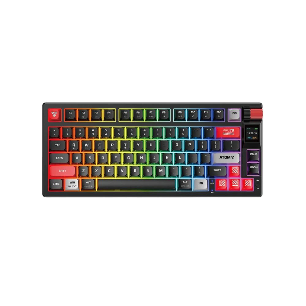 Fantech MK917 ATOM PRO79, 3 Modes: Bluetooth, Wirele  & Wired, Built-in Battery, Mechanical Gaming Keyboard (Blue Switch)