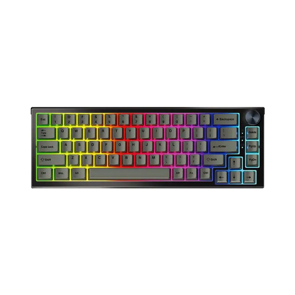 Fantech MK858 MAXFIT67, 3 Modes: Bluetooth, Wireless & Wired, Rechargeable Built-in Battery, Modular Mechanical Gaming Keyboard
