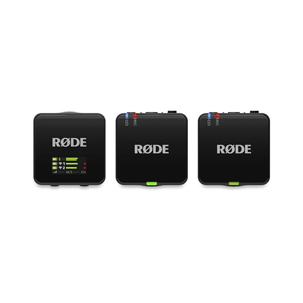 RODE Wireless GO Gen 3 2-Person Compact Digital Wireless Microphone System - Recorder (2.4 GHz)