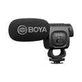 Boya, BY-BM3011, Compact On-Camera Shotgun Microphone for Cameras, Smartphones, Tablets and Computers