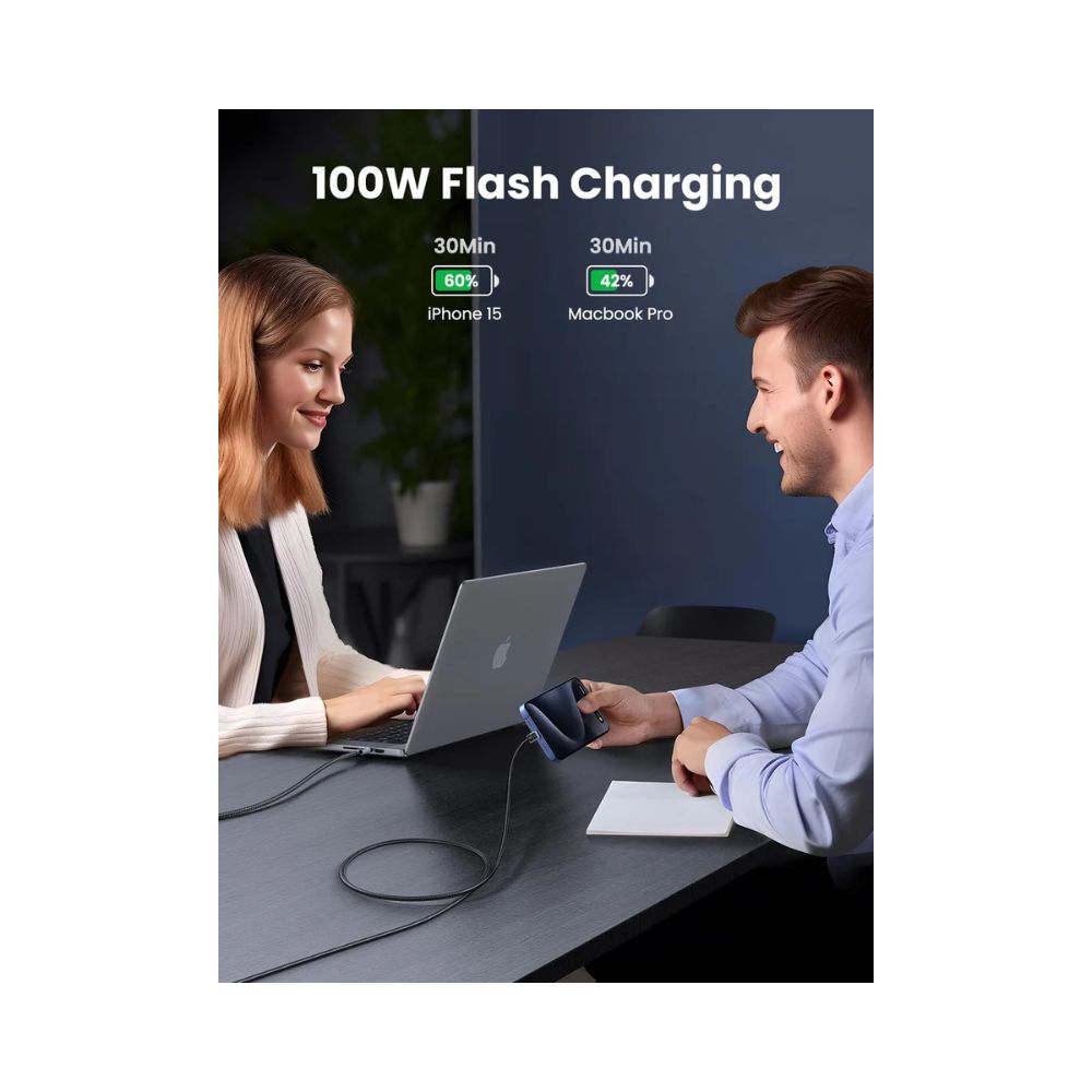 Ugreen Uno USB-C to USB-C Cable 100W