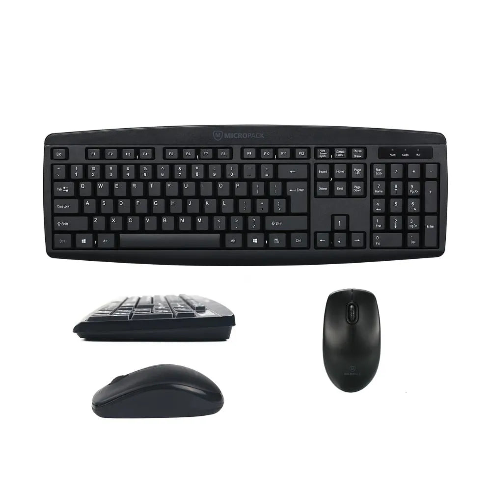 Micropack KM-203W Wireless Keyboard and Mouse Combo