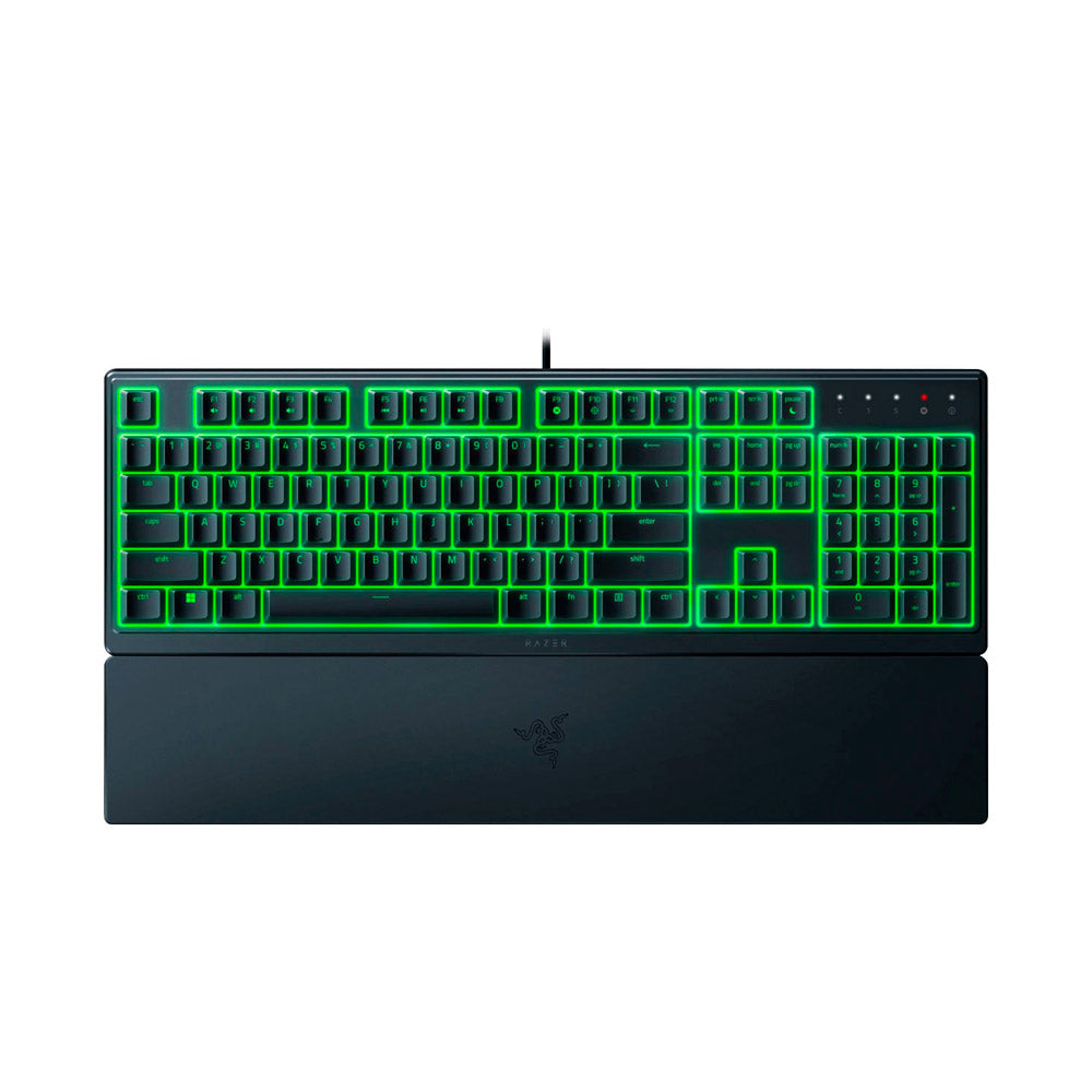 Razer-Ornata V3 X Full-Size Wired Membrane Gaming Keyboard with Chroma RGB Backlighting - Black