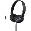 ony MDR-ZX110AP On-Ear Headphones with Microphone