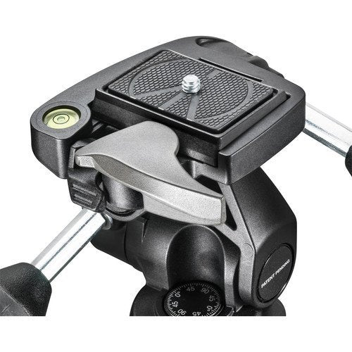 Manfrotto MH804 3-Way, Pan-and-Tilt Head with 200LT-PL Quick Release Plate