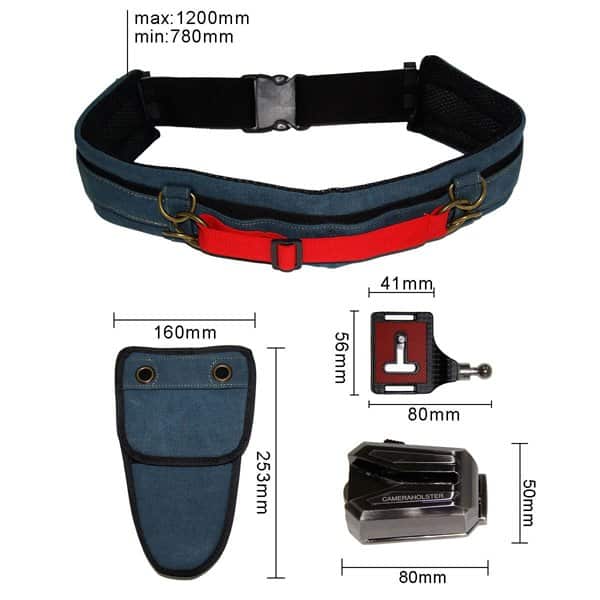 LYNCA Multifunctional Strap Grip with Holder Buckle (Double)