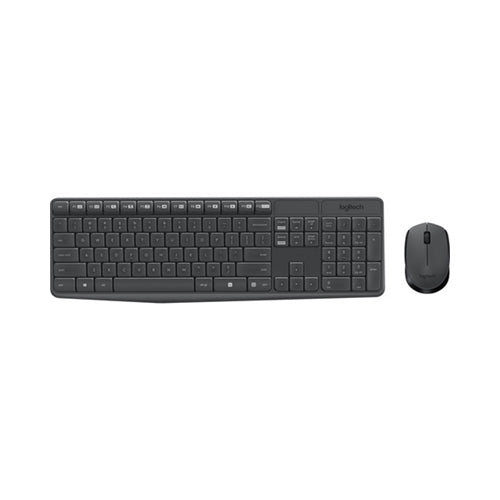 Logitech MK235 Wireless Keyboard And Mouse Combo Durable And Efficient Design