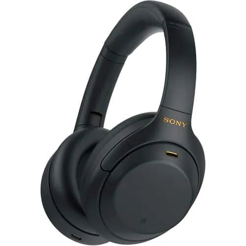 ony Wireless Noise-Canceling Over-Ear Headphones, Silver