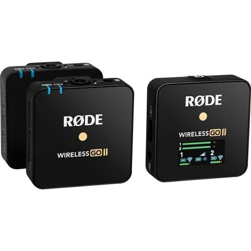 RODE Wireless GO Gen 3 2-Person Compact Digital Wireless Microphone System - Recorder (2.4 GHz)