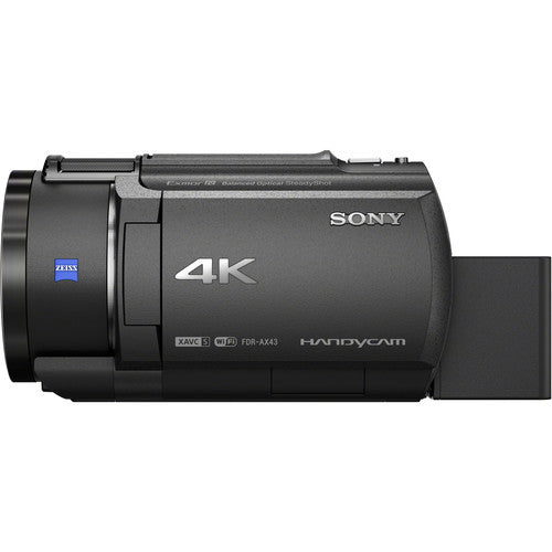 ony FDR-AX43A UHD 4K Handycam Camcorder