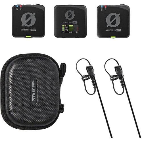 RODE Wireless PRO 2-Person Clip-On Wireless Microphone Ultimate Voice