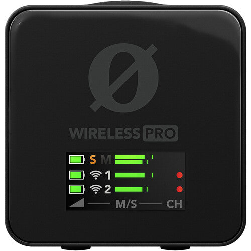 RODE Wireless PRO 2-Person Clip-On Wireless Microphone Ultimate Voice