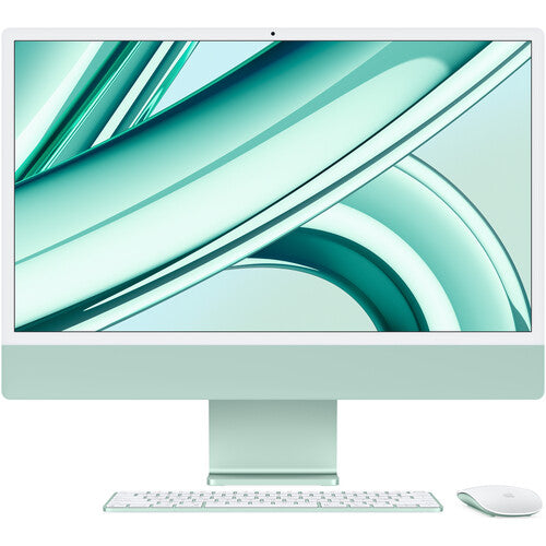 Apple 24" MQRP3LL/A iMac with M3 Chip - 8-Core CPU - 8GB Ram - 512GB SSD - 10-Core GPU (Green)