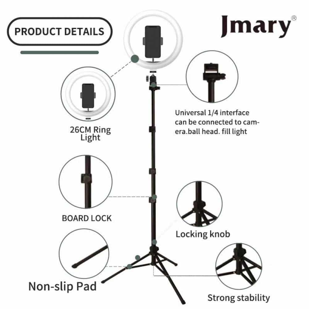 Ring Light JMARY FM-536A LIVE LED - Dslr Zone RingLight