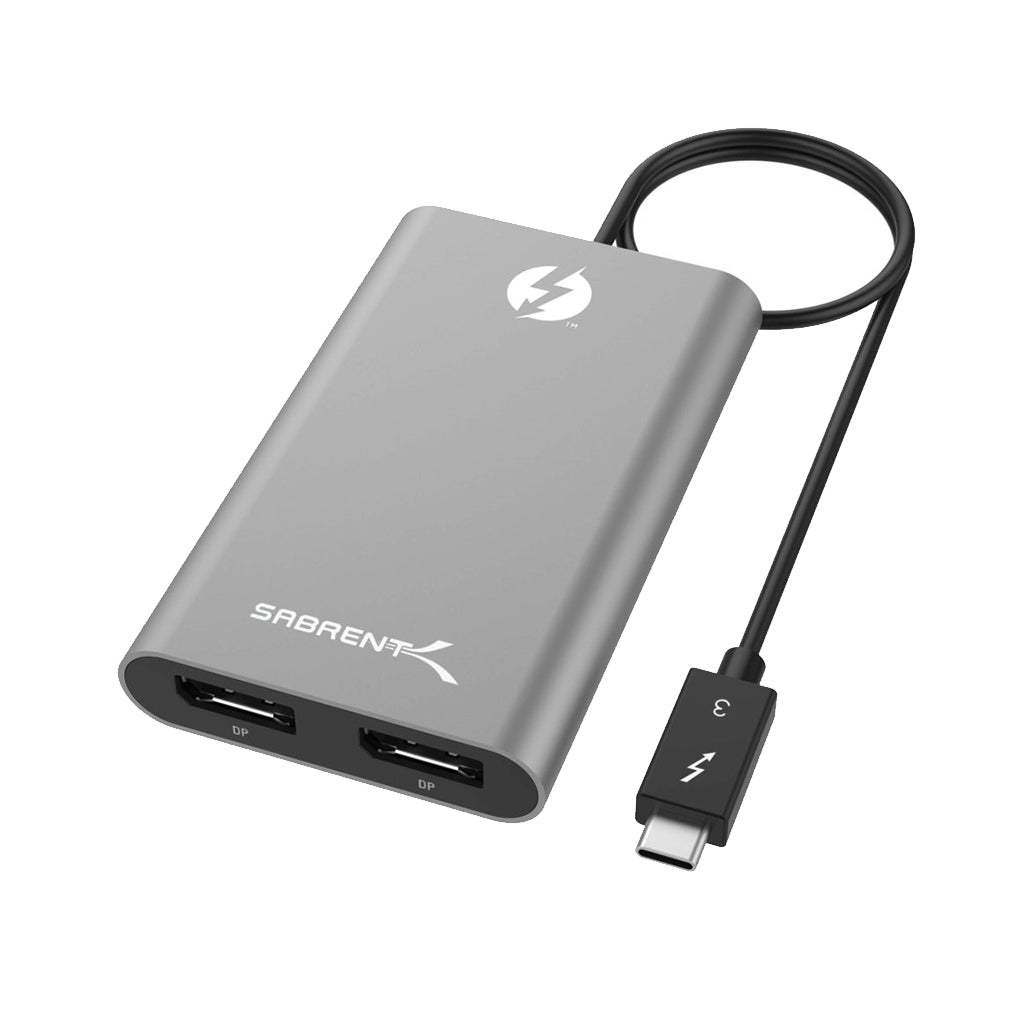 Sabrent Thunderbolt 3 to Dual DisplayPort